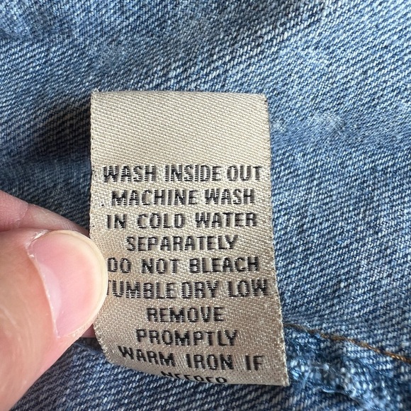 Highway Jeans Acid Wash Jacket S - Picture 8 of 9